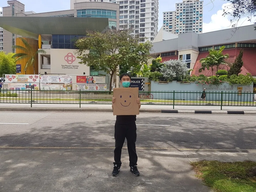 Smiley faces threaten public order, apparently