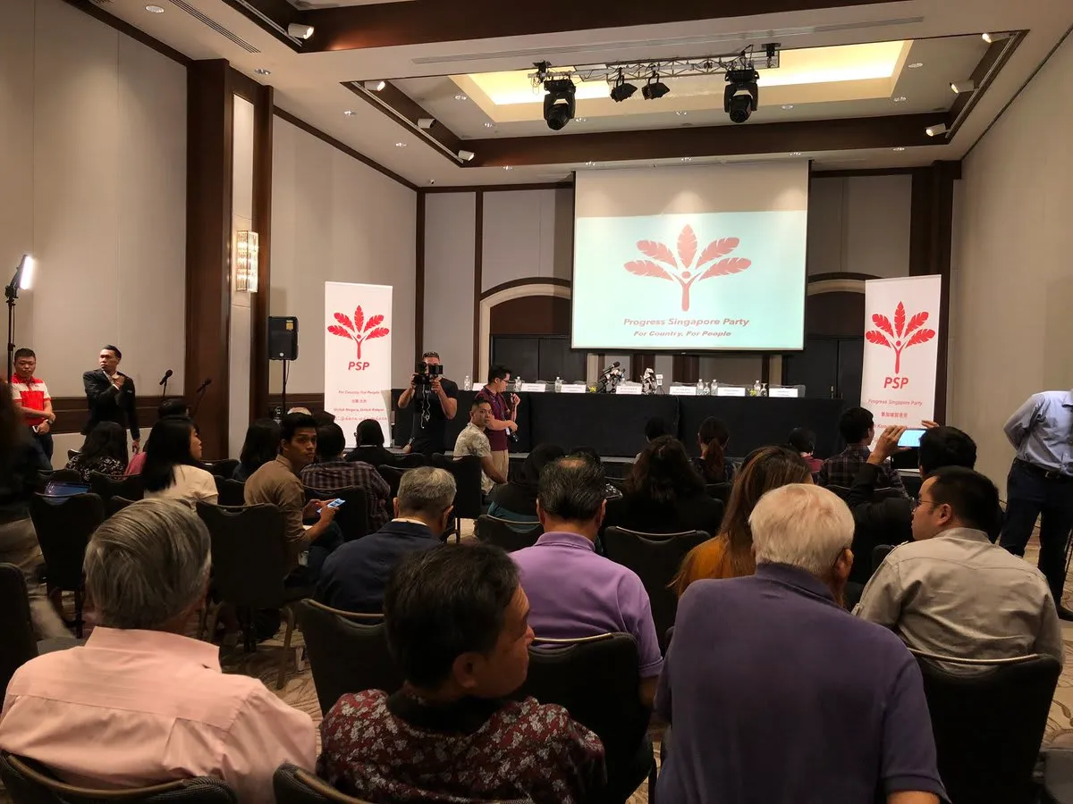 The Progress Singapore Party launches itself into the political fray
